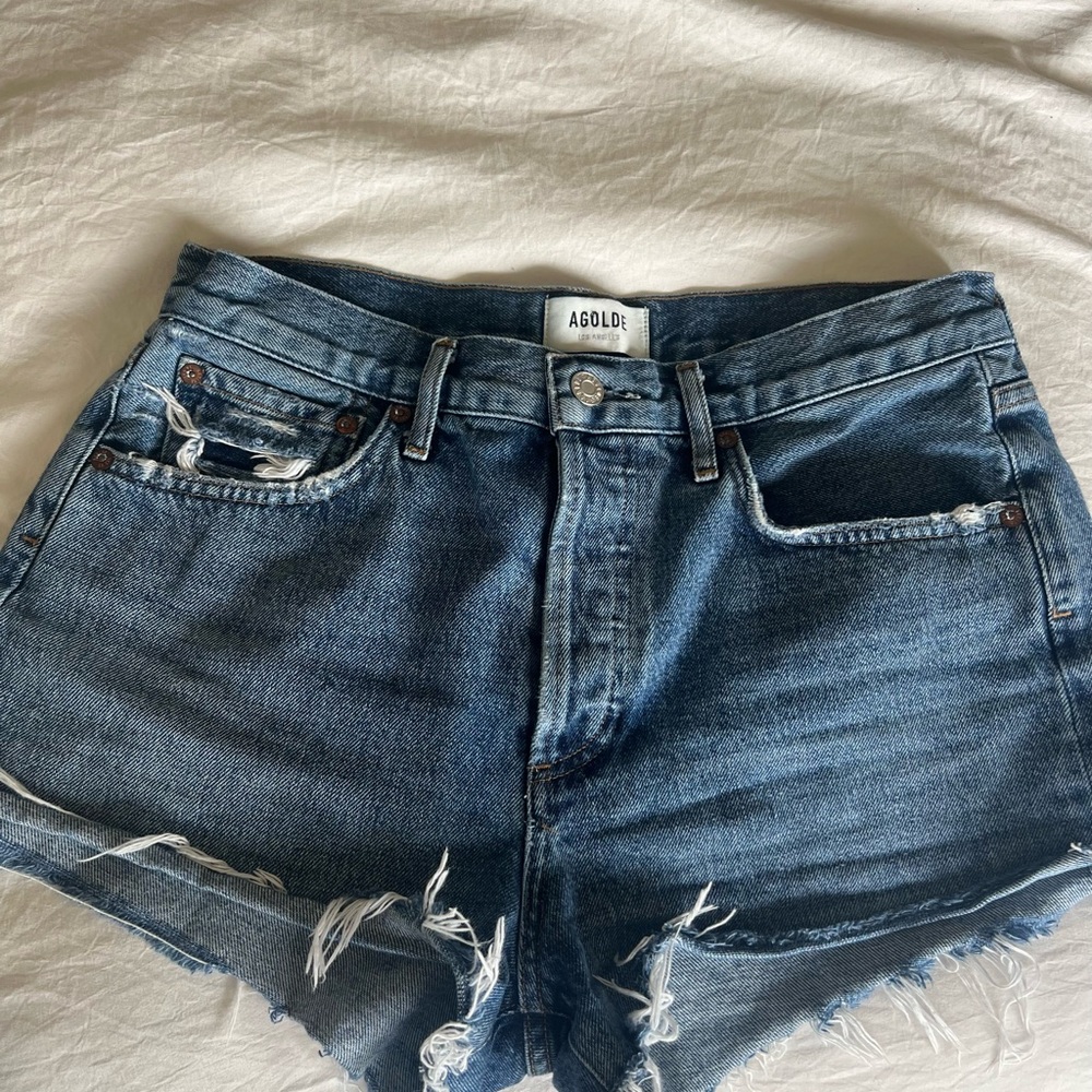 Agolde jean shorts